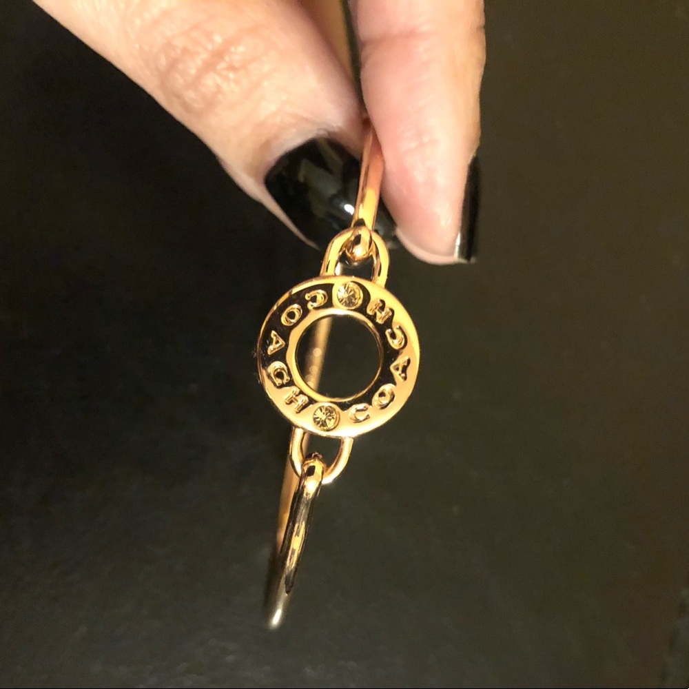 Coach Rose Gold Bangle